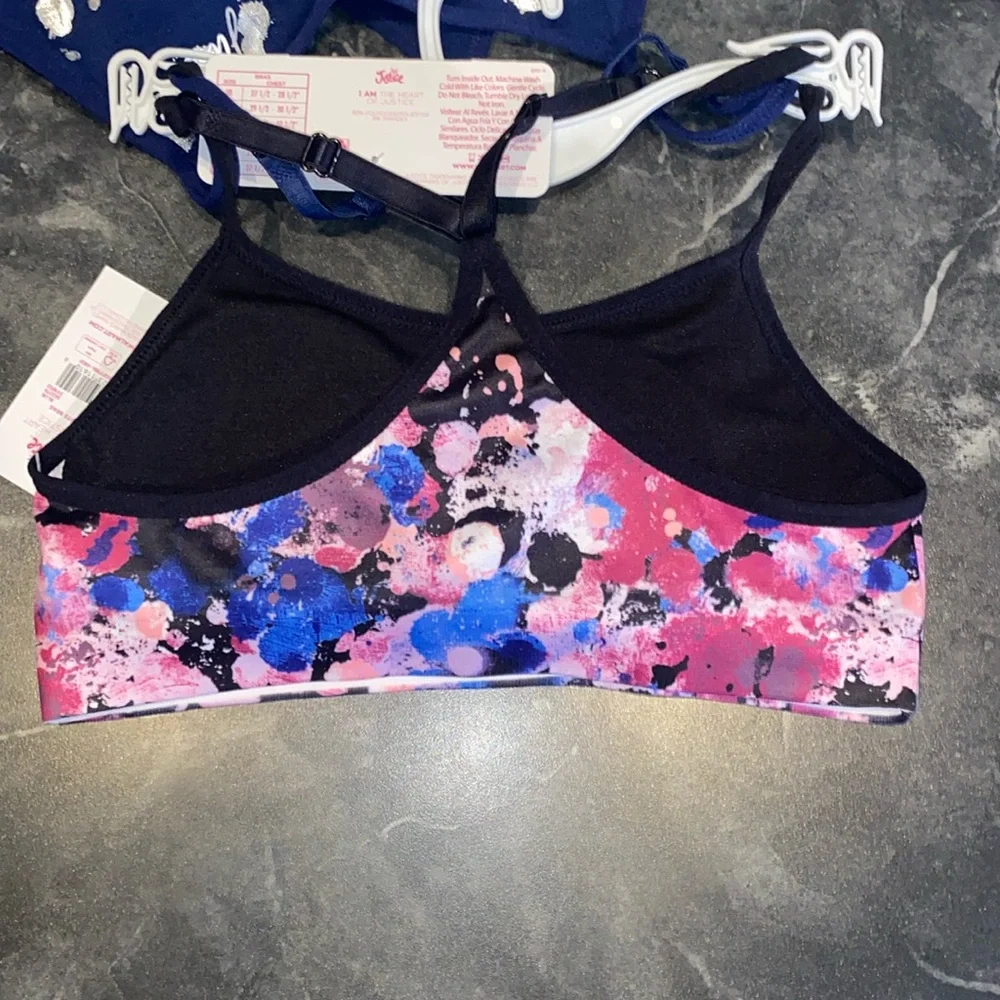 2 Pk. Justice Oh So Soft Sports Bras